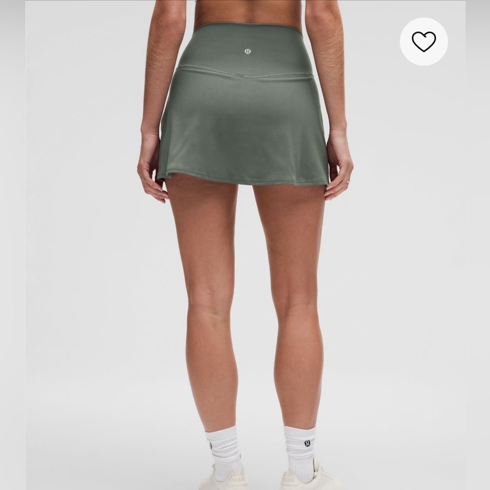 Lululemon Align High-Rise Skirt, Dark Forest, size 8